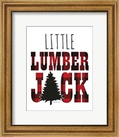 Framed Little Lumberjack