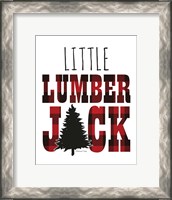 Framed Little Lumberjack