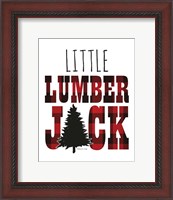 Framed Little Lumberjack
