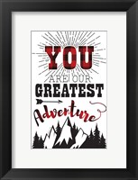 Framed Greatest Adventure