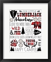 Framed Lumberjack Adventure