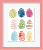 Framed Easter Eggs