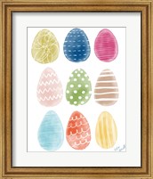 Framed Easter Eggs