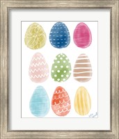 Framed Easter Eggs
