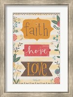 Framed Faith, Hope, Love