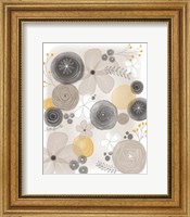 Framed Yellow Floral