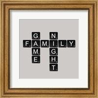 Framed Game Night - Black