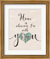 Framed Home with You (heart)