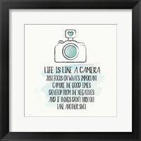 Framed Life is Like a Camera