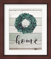 Framed Home Wreath II