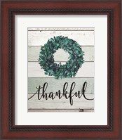 Framed Thankful Wreath II