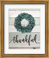 Framed Thankful Wreath II