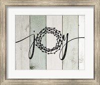 Framed Joy Rustic Wreath II