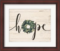 Framed Hope Wreath