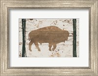 Framed Buffalo in Reverse