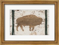 Framed Buffalo in Reverse