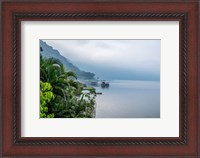 Framed Fishing Village