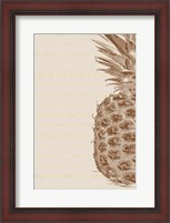 Framed Right Side Pineapple