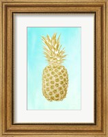 Framed Pineapple Gold
