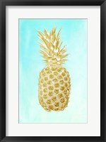 Framed Pineapple Gold