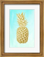 Framed Pineapple Gold