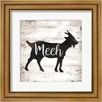 Framed Farmhouse Goat