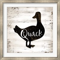 Framed Farmhouse Duck