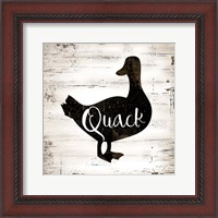 Framed Farmhouse Duck