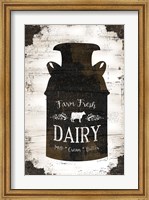 Framed Farmhouse Milk Can