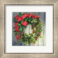 Framed Holiday Wreath