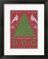 Framed O Christmas Tree