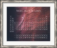Framed Periodic Table Canyon Wall