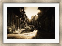 Framed Mystic Morning In Havana