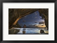 Framed Cathedral Cove