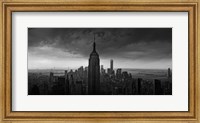 Framed New York Rockefeller View