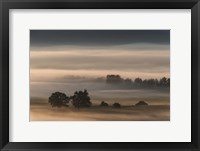 Framed Dense Fog Over The Moos