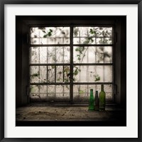 Framed Still-Life With Glass Bottle