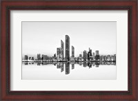 Framed Abu Dhabi Urban Reflection