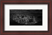 Framed Manhattan - Bird's Eye View