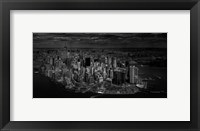 Framed Manhattan - Bird's Eye View