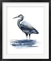 Framed Azure Heron I