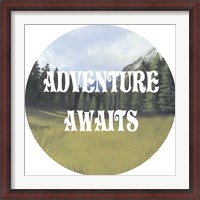 Framed Adventure Typography III