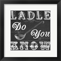 Kitchen Sass IV Framed Print