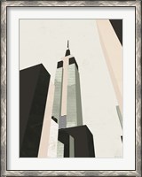 Framed Graphic New York I