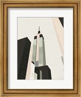 Framed Graphic New York I