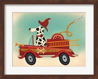 Framed K9 Fire Department