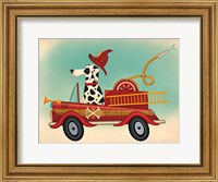 Framed K9 Fire Department