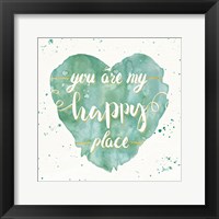 Happy Hearts II Framed Print