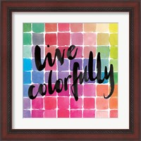 Framed 'Color Quotes II' border=