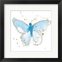Framed Gilded Butterflies IV
